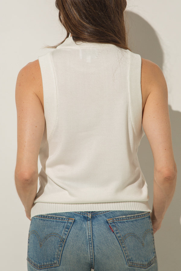 
                  
                    CLASSIC KNITTED TANK OFF WHITE
                  
                