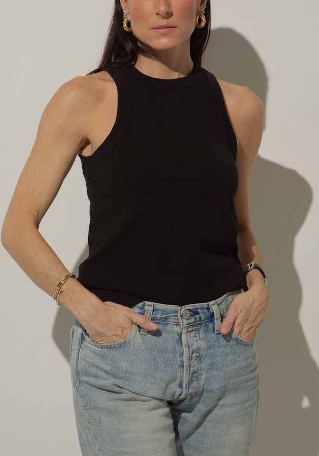 
                  
                    CLASSIC TANK TOP BLACK
                  
                