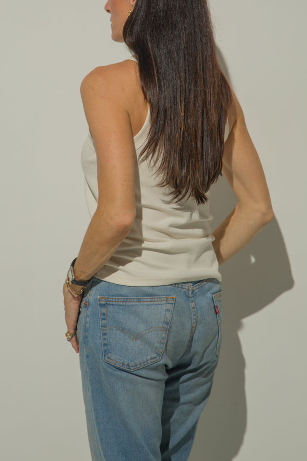 
                  
                    CLASSIC TANK TOP IVORY
                  
                