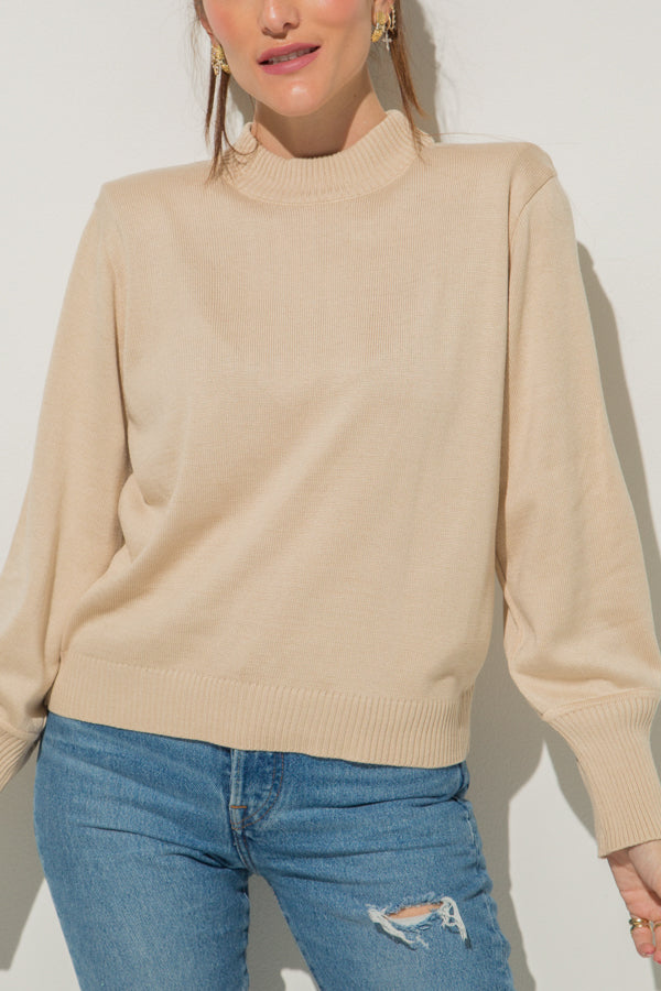 
                  
                    CLASSIC KNITTED LONG SLEEVE TOP
                  
                