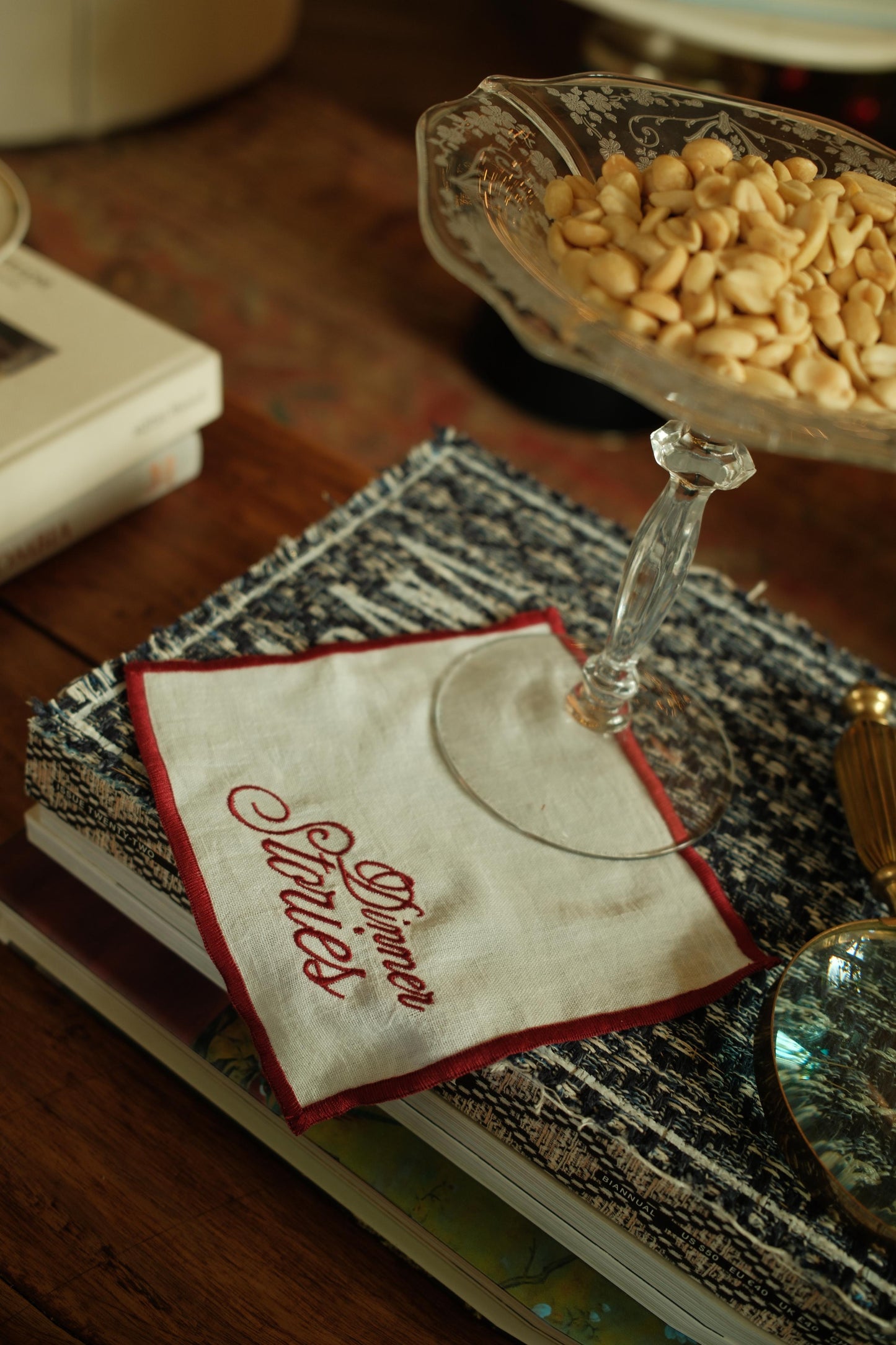 
                  
                    DINNER STORIES (SERVILLETAS COCTEL X 4 )
                  
                